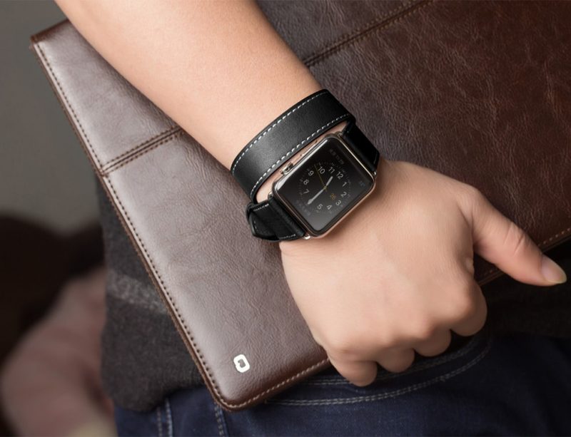 Dây da đeo Apple Watch